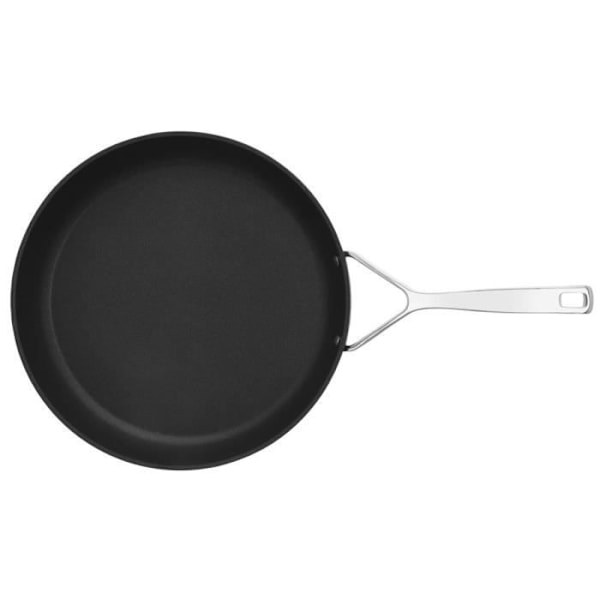 DEMEYERE - Alu Pro 5 - Non-stick Stegepande, 32 cm, Aluminium, Sort Sølv