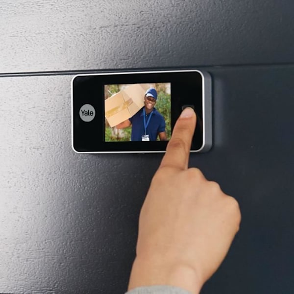 Yale DDV500 Digitalt titthål - 3,2" LCD-skärm - Dörrtjocklek 38 mm-110 mm