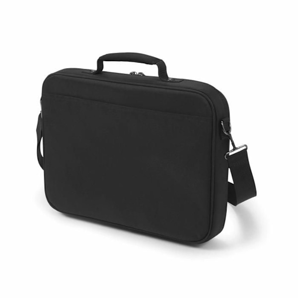 DICOTA MULTI BASE Svart Eco Laptopväska 13"-14,1" Lättvikt med metallram polyesterskydd och flera fack
