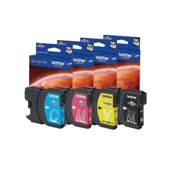 Brother LC1100HY Multipack färgbläckpatroner