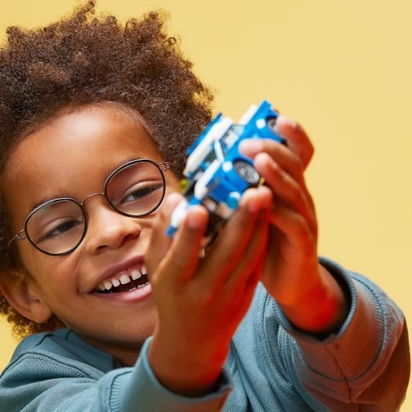 LEGO® 60312 stadspolisbil, leksak för barn från 5 år med minifigurofficer, presentidé, äventyrsserie Flerfärgad