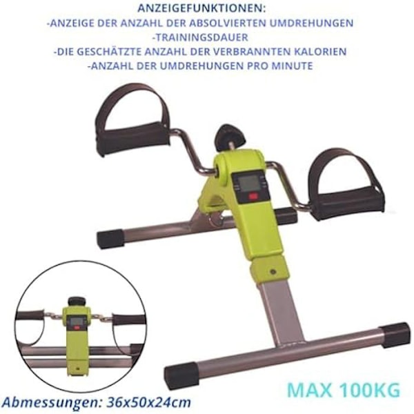 Kuntopyörä - ANTAR - AT51110 - Kompakti - 2.26 kg - Vihreä Verts