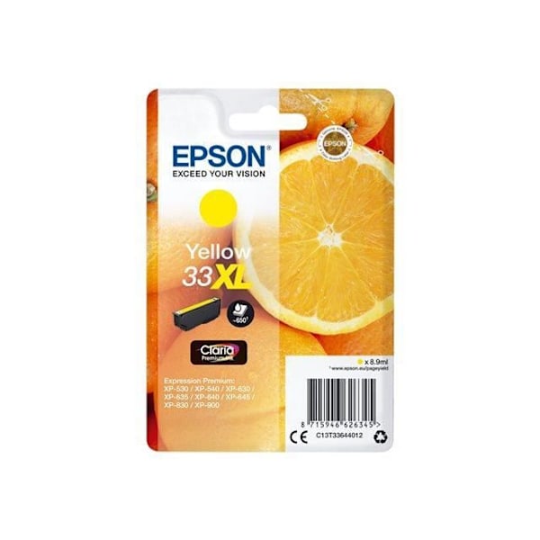EPSON Cartridge T3364 - Appelsiner - Gul XL