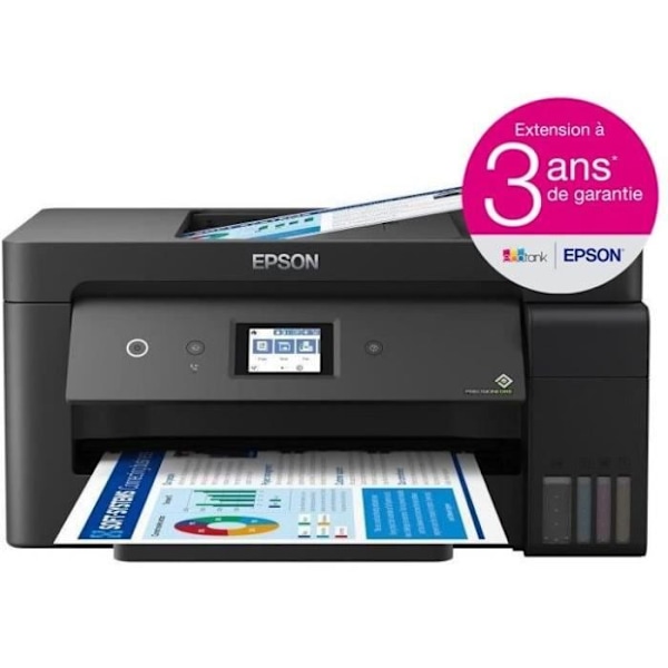 Printer - EPSON - Ecotank ET-15000 - Inkjet - Automatisk dobbeltsidet udskrivning - ANSI A (Letter) Sort