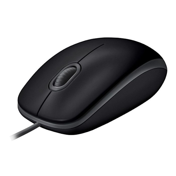 B110 Optinen hiiri - LOGITECH - USB - Musta - Kaapeli musta