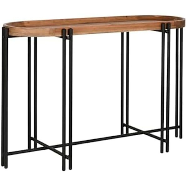 Konsoli - HOME ESPRIT - Monivärinen - Puu ja metalli - 115 x 40 x 75 cm - Pienet sisäänkäynnin kalusteet Flerfärgad