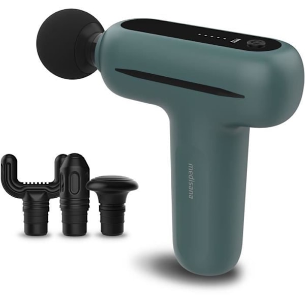 Masseeraud - MEDISANA MG 200 - 5 iskun tasoa - 5 V - 50 dB - Harmaa / Vihreä Grågrön