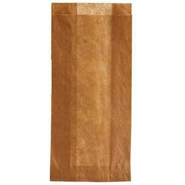 Återanvändbara påsar - Kinvara - Set med 28 - Komposterbara - 10 x 34 cm - Brun kastanj