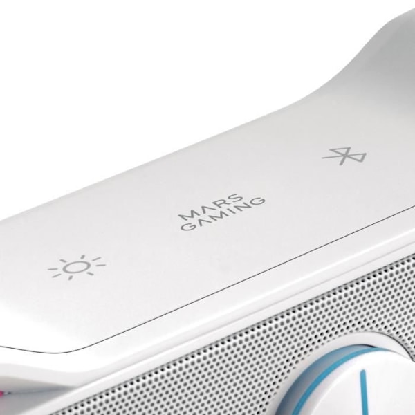 Mars Gaming MSBX Hvid Soundbar - Bluetooth 5.0 + Jack 3.5 - DSP Sound 10W Vit