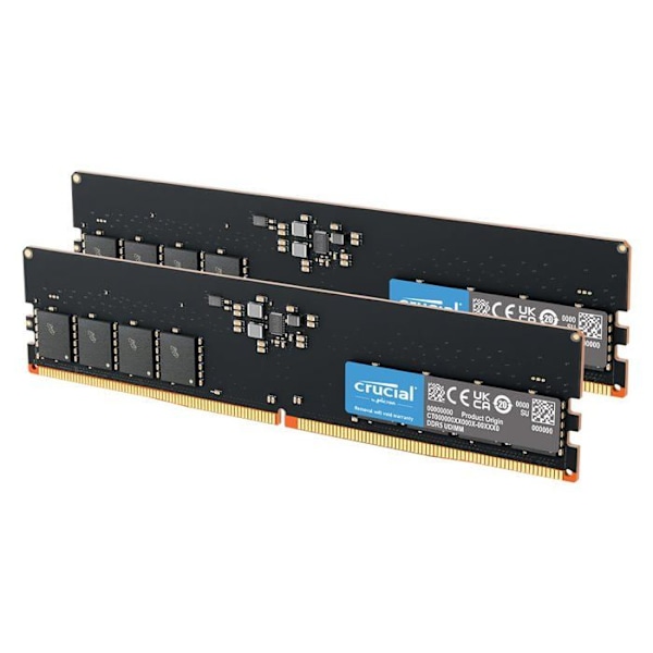 RAM DDR5 Crucial 64GB Kit (2x32GB) - 5600MHz - Ei-ECC - UDIMM