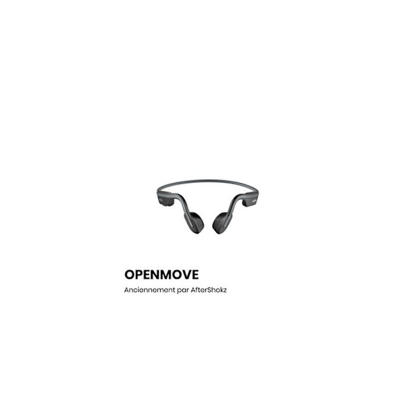 Bone Conduction -kuulokkeet - Shokz - Openmove - Bluetooth - Langaton - Hienkestävä Skiffer grå