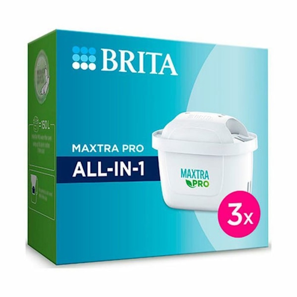Kannu - karahvi - tarjoilupullo Brita Pro All in 1 Setti 3 suodatinsuodatinta