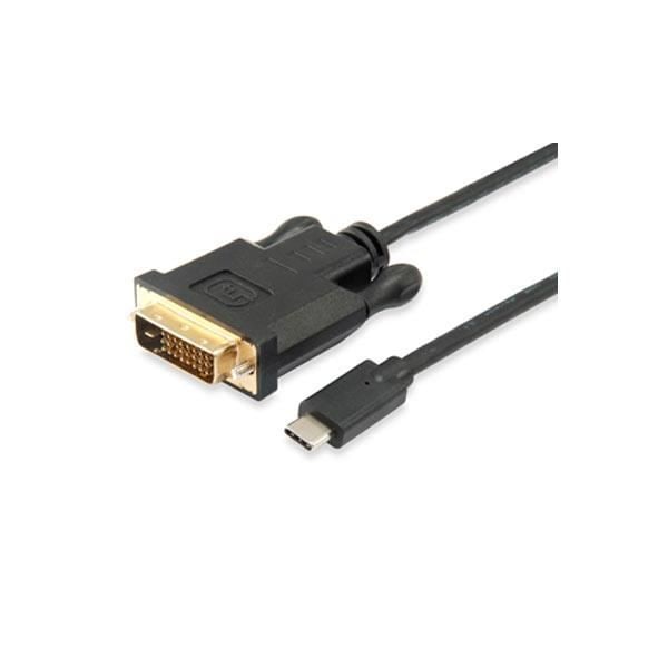 USB Type C Han til DP DVI (24+1) 1.8m Ref. 133468