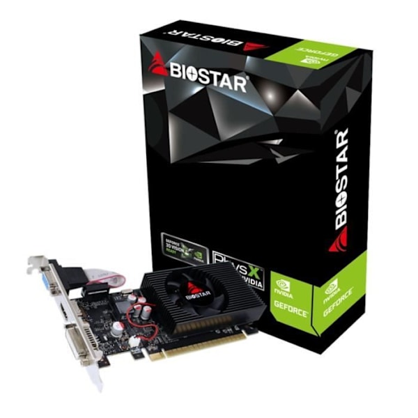 NVIDIA BIOSTAR GEFORCE GT730 4 GO PCI-E VN7313TH41 Näytönohjain
