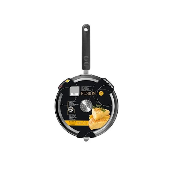IBILI - Indubasic tortillapande, 24 cm, aluminium, non-stick, induktionskompatibel