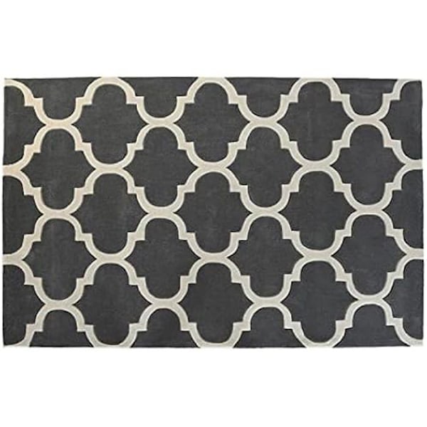 Tæppe - DKD Home Decor - Standard - Grå - 120 x 180 cm - Polyester - Moderne Grå