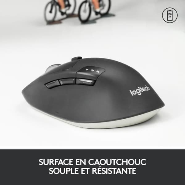 Hiiri - Langaton - Logitech - M720 Triathlon - Musta