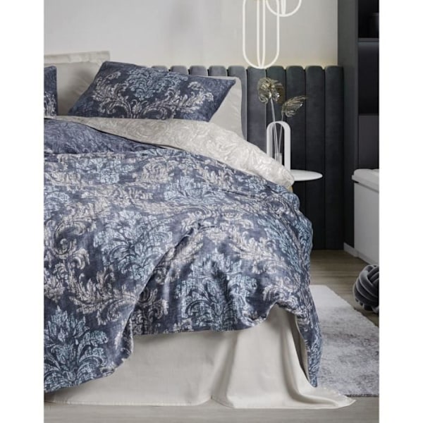 Sengetøj - 1 dynebetræk 220 x 240 cm + 2 pudebetræk 60 x 60 cm - Satin 100% bomuld - Beige Beige