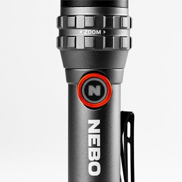 Käsivalaisin - NEBO - Davinci 450L Flex - Musta - Kestävä - Unisex Svart