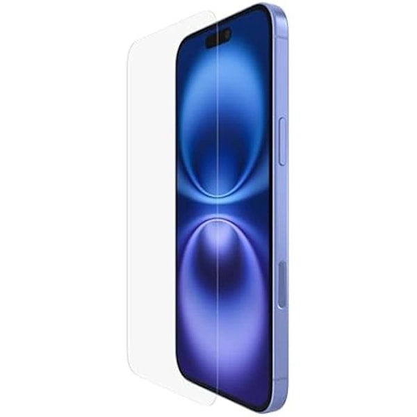 Beskyttelsesglas - BELKIN - InvisiGlass - iPhone 16 Plus - Ridseresistent - 0,29 mm - Easy Align