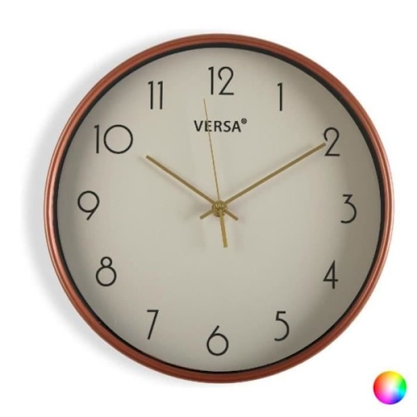 Væghund - LANA DECO - Guld Plast - 30 cm - Sort - Moderne Design Svart