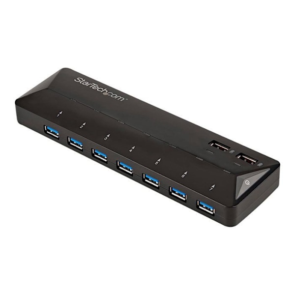 STARTECH USB 3.0 Hub - 7 porttia lataukseen - USB-keskitin pikalatausasemalla - 2x 2,4 A