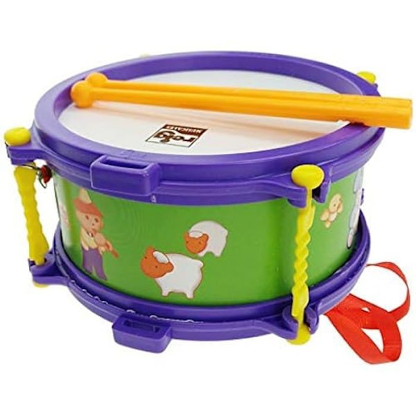 Trumma - REIG - 17 cm - Lila färg - För barn från 3 år - Inomhus Mauve