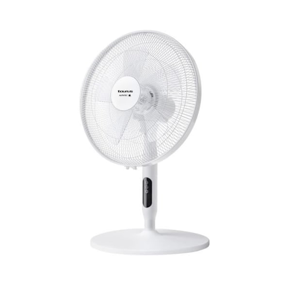 3-i-1 piedestalfläkt - TAURUS ALPATEC - ICE BRISE - 50W - 40cm - Fjärrkontroll Vit