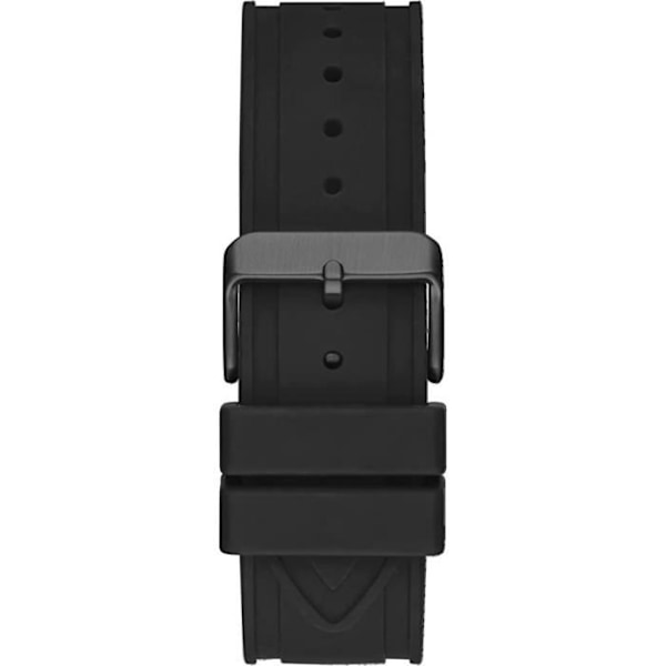 Kello - Guess - Momentum GW0263G4 - Kvarts - Ruostumaton teräs - 44 mm - Musta sort