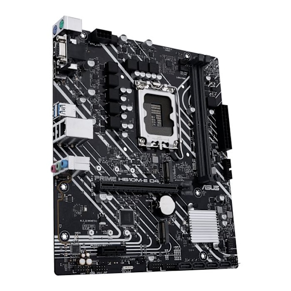 Bundkort - Asus - PRIME H610M-E D4-CSM - Micro ATX - Socket LGA1200 - 64 GB RAM