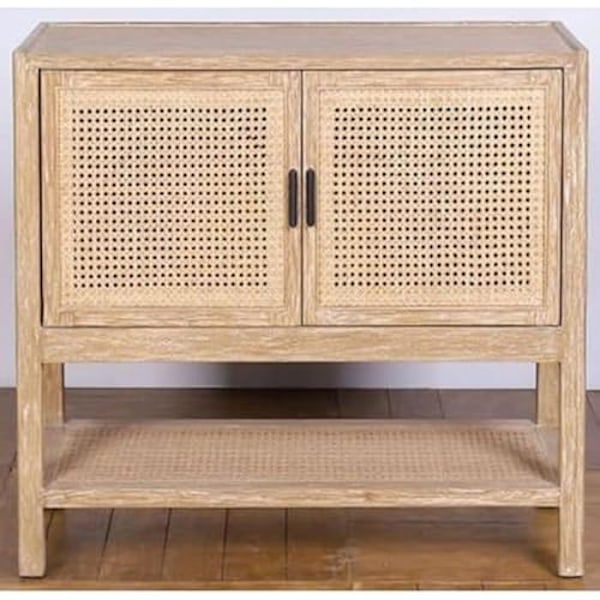 Lav skænk - HOME ESPRIT - Flerfarvet - Massivt træ - 90 x 40 x 75 cm - Stuemøbler Flerfärgad