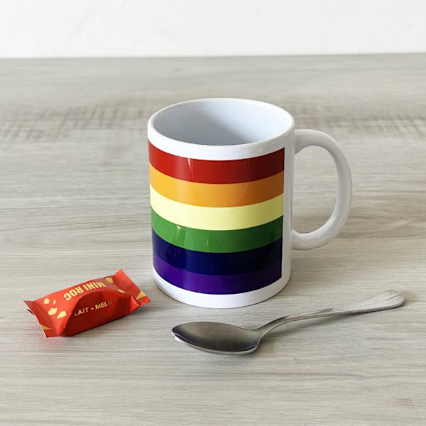 Mug i Keramik Regnbue Pride 350 ml