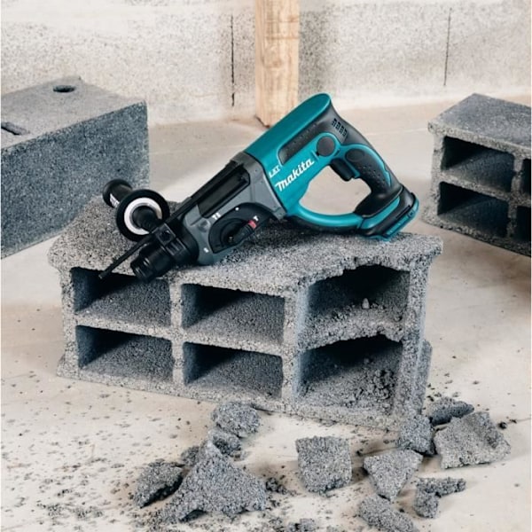 SDS plus 2J 18V porakone - MAKITA - DHR202Z - Suuri kestävyys ja 3 toimintoa Svart