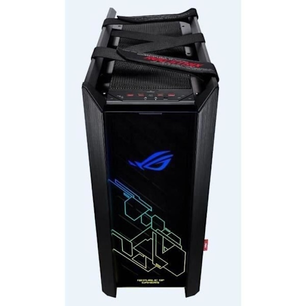 ASUS PC-kotelo Stix Helios GX601 - Musta - Karkaistu lasi - ATX-muoto (90DC0020-B39000)