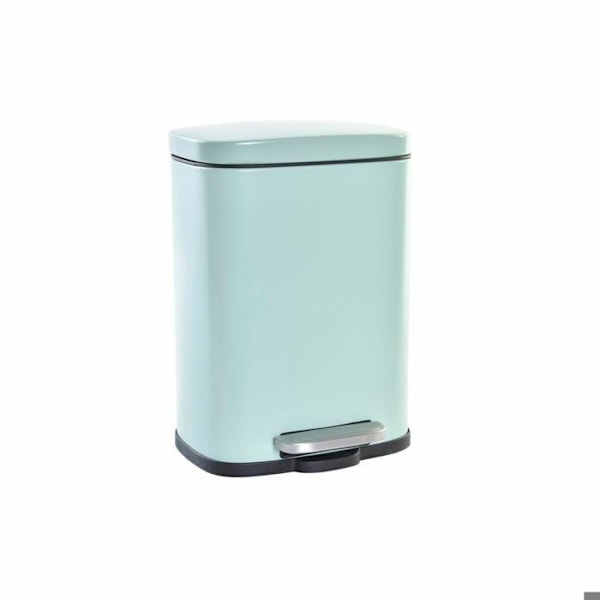 Metal pedalspand DKD Home Decor mynta