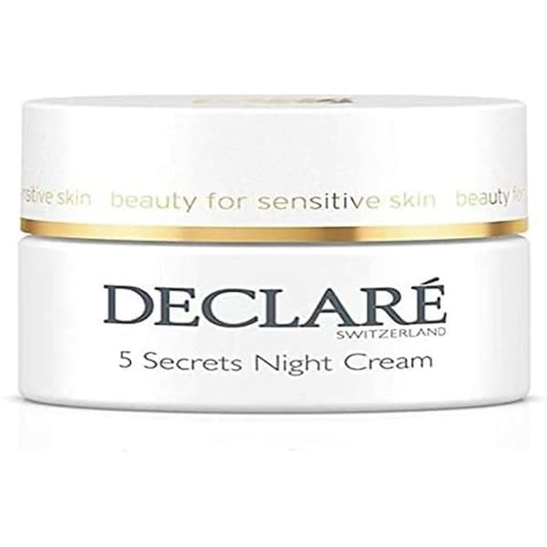 Nattkräm - DECLARE - 5 Secrets - 50ml - Hypoallergen - Alla hudtyper