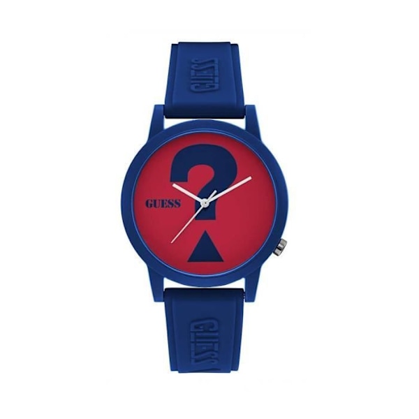 Unisex Ur - Guess - V1041 - Quartz - Blå - Silikone - Vandmodstand 10 Atm Blå