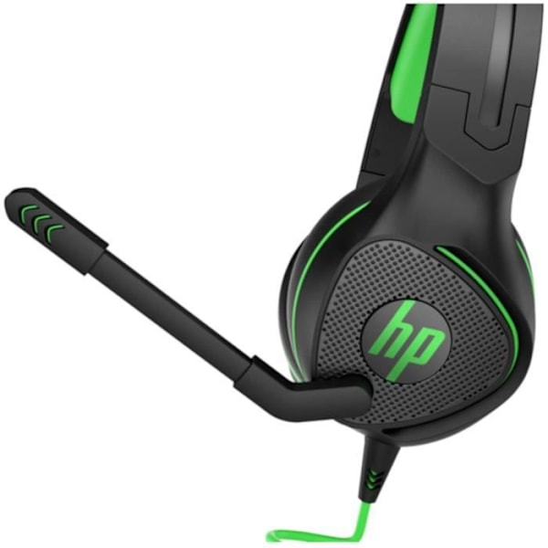 Gaming headset 400 for HP Pavilion - Wired - Black and green