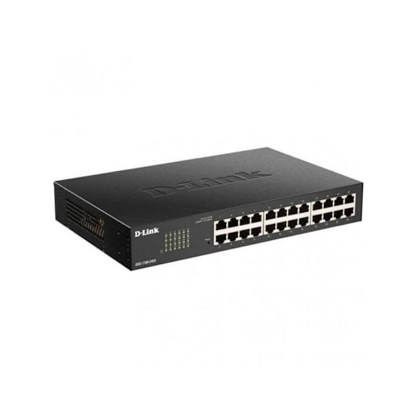 Netværksswitch - D-Link - DGS-1100-24PV2/E - 24 porte Gigabit - PoE - 48 Gbps
