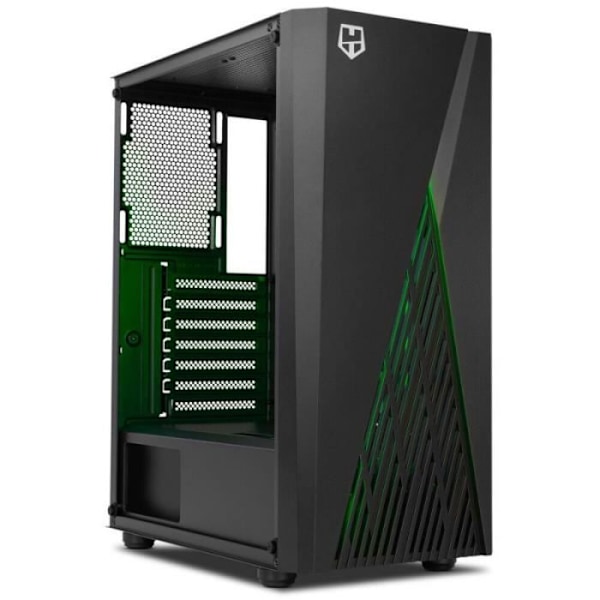 NOX Hummer Frost ARGB Sort ATX Semi-Tower ATX taske