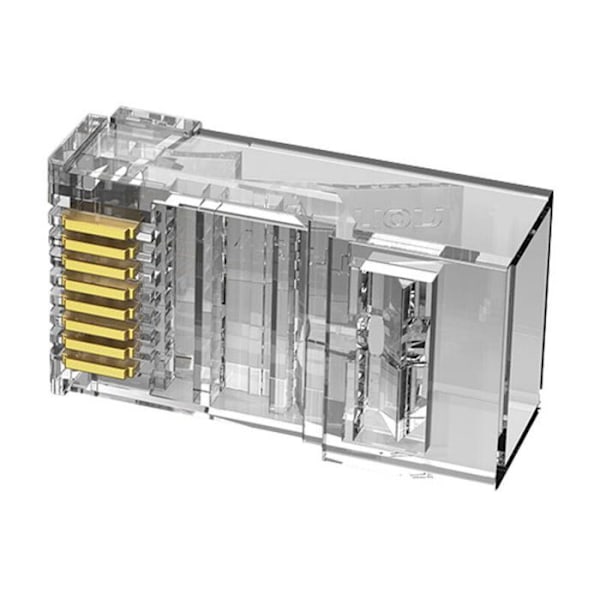 Vention Stikbindende Plug | Rj45 | Utp | Netværkskabel | Cat6 | Kategori 6 | Pakke med 50 stykker
