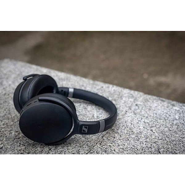 Langattomat kuulokkeet - Sennheiser - HD 450BT - Aktiivinen melunvaimennus - Musta - Ympäriseinä Svart