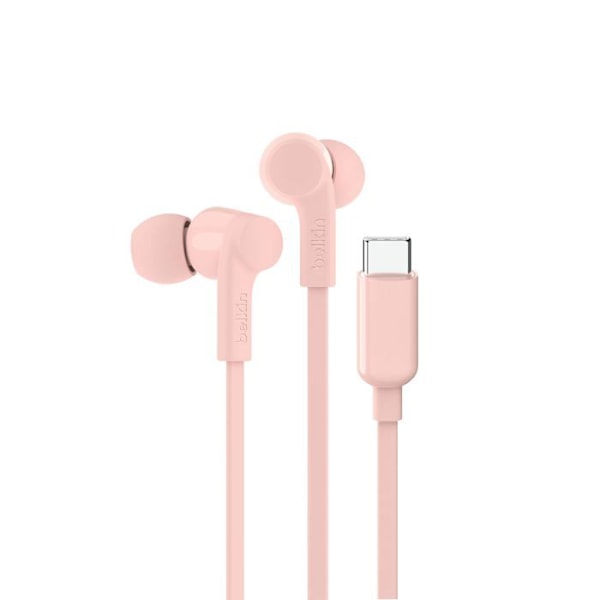 USB-C høretelefoner med justerbar lydgrænse for sikker og komfortabel lytning.