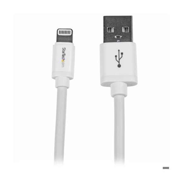 Lightning-kaapeli USB:lle - StarTech.com - USBLT2MW - 2 m - Valkoinen - Synkronointi ja lataus