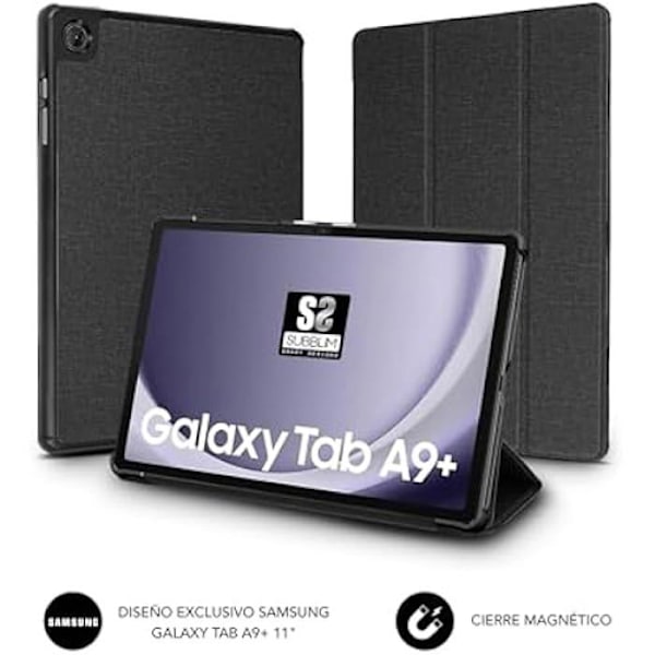 SUBBLIM Tablet Case Shock Case Samsung Tab A9+ 11" beskyttelse Stødabsorbering, avanceret visnings-alsidighed med