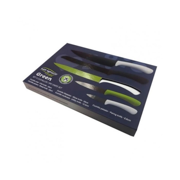 Knivsæt - San Ignacio - Rustfrit stål - 5 stk - Flerfarvet - Non-stick Flerfärgad