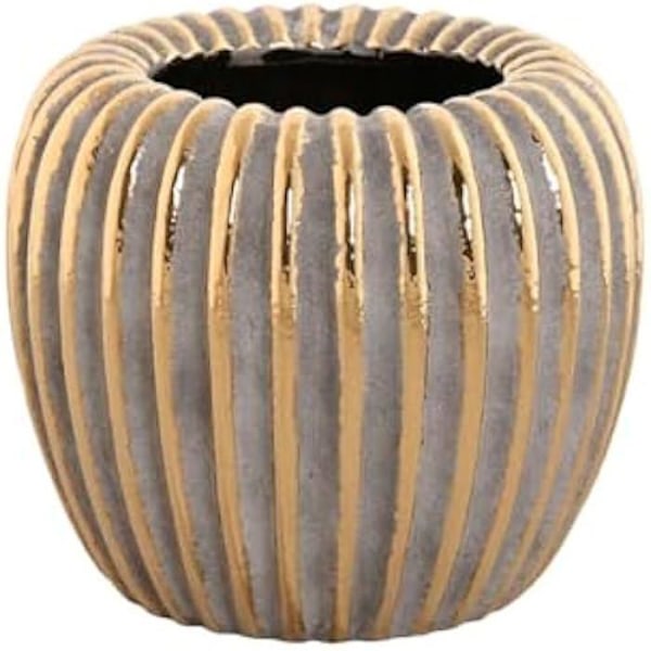 Koristemaljakko - HOME ESPRIT - Moderni - Kivitavara - Monivärinen - 19 x 19 x 16 cm Flerfärgad