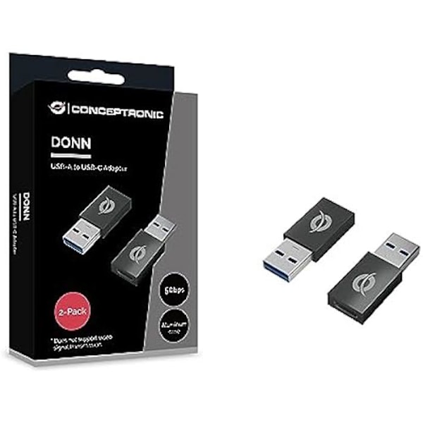 Conceptronic DONN10G USB-A–USB-C USB 3.0 -sovitin (2 kpl)