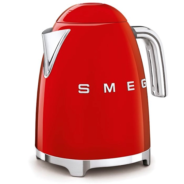 SMEG 50's Style Vedenkeitin KLF03RDEU - Punainen - 1,7L - 2400W - Kalkinpoisto ja pitää lämpimänä Röd