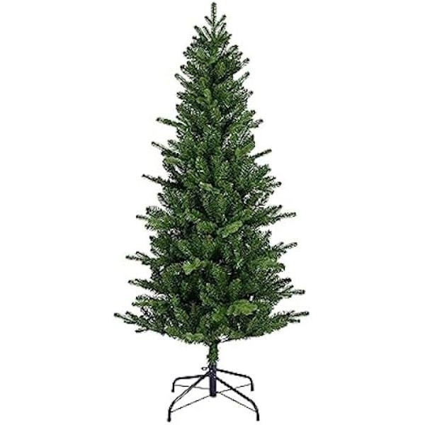 Julgran - LUMINEO - Grön - 180 cm - Flamskyddad PVC - Stabil metallbas Grön